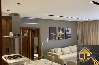 Apartment - 2 Bedrooms - 2 Bathrooms for rent in Lake View Residence - 5th Settlement Compounds - The 5th Settlement - New Cairo City - Cairo