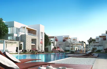 Twin House - 4 Bedrooms - 4 Bathrooms for sale in The Med - Ras Al Hekma - North Coast
