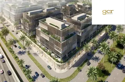 Office Space - Studio - 2 Bathrooms for sale in One Ninety Mall - South Teseen St. - The 5th Settlement - New Cairo City - Cairo