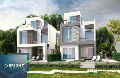 Townhouse - 3 Bedrooms - 3 Bathrooms for sale in Palm Hills WoodVille - Al Wahat Road - 6 October City - Giza