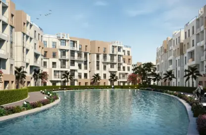 Apartment - 1 Bedroom - 1 Bathroom for sale in Al Wahat Road - 6 October City - Giza