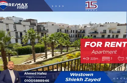 Apartment - 3 Bedrooms - 3 Bathrooms for rent in Six West - Beverly Hills - Sheikh Zayed Compounds - Sheikh Zayed City - Giza