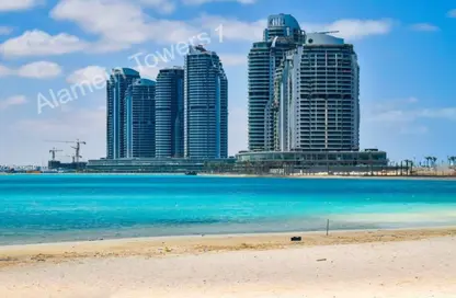 Apartment - 3 Bedrooms - 3 Bathrooms for sale in North Edge Towers - New Alamein City - Al Alamein - North Coast