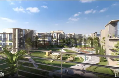 Apartment - 1 Bedroom - 1 Bathroom for sale in Mountain View iCity October - 6 October Compounds - 6 October City - Giza