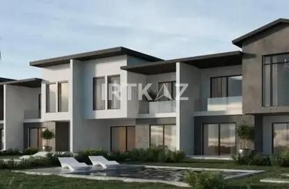 تاون هاوس - 3 غرف نوم - 5 حمامات للبيع في كريك تاون - التجمع الاول - مدينة القاهرة الجديدة - القاهرة