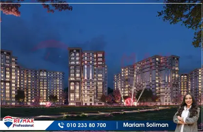 Apartment - 4 Bedrooms - 3 Bathrooms for sale in Vee Sawari - Waterfront - Sawary - Alexandria Compounds - Alexandria