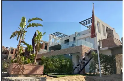 Twin House - 4 Bedrooms - 3 Bathrooms for sale in The Groove - Al Ain Al Sokhna - Suez