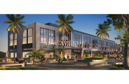 Office Space - Studio - 1 Bathroom for sale in Waslet Dahshur Road - Sheikh Zayed City - Giza
