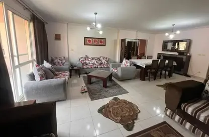 Apartment - 3 Bedrooms - 2 Bathrooms for rent in Omar Ibn Al Khattab St. - Rehab City Forth Phase - Al Rehab - New Cairo City - Cairo