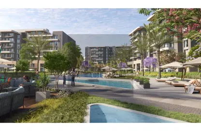 Apartment - 2 Bedrooms - 1 Bathroom for sale in Qamary - R8 - New Capital City - Cairo