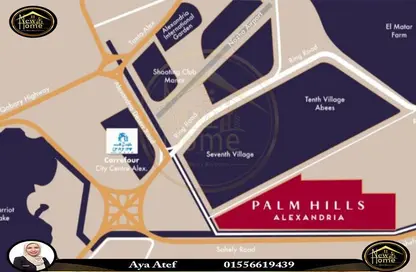 Apartment - 1 Bathroom for sale in Palm Hills - Alexandria Compounds - Alexandria