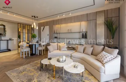 Apartment - 2 Bedrooms - 2 Bathrooms for sale in Palm Hills New Cairo - 5th Settlement Compounds - The 5th Settlement - New Cairo City - Cairo