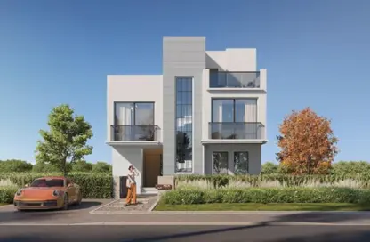 Townhouse - 3 Bedrooms - 2 Bathrooms for sale in New Zayed City - Sheikh Zayed City - Giza