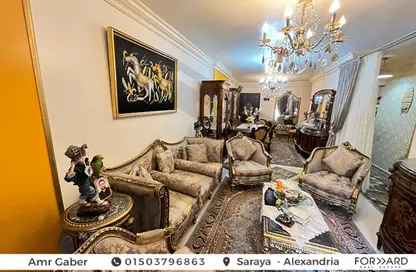 شقة - 3 غرف نوم - 2 حمامات للبيع في السرايا - سيدي بشر - حي اول المنتزة - الاسكندرية