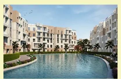 Apartment - 3 Bedrooms - 2 Bathrooms for sale in Aqmar - Al Wahat Road - 6 October City - Giza