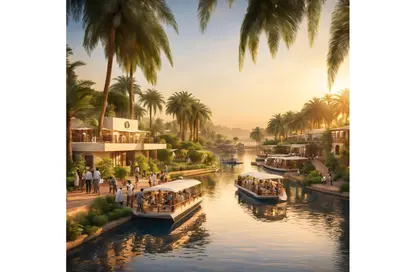 تاون هاوس - 3 غرف نوم - 3 حمامات للبيع في بالم هيلز جولف اكستينشن - طريق الواحات - مدينة 6 أكتوبر - الجيزة