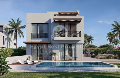 Villa - 3 Bedrooms - 4 Bathrooms for sale in Badya Palm Hills - 6 October Compounds - 6 October City - Giza