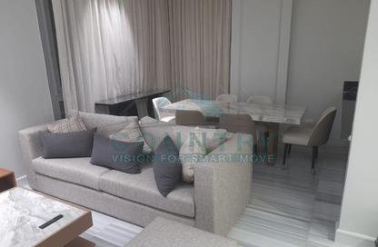 Apartment - 2 Bedrooms - 3 Bathrooms for rent in Aljazi Marriott Residences - Mohamed Naguib Axis - North Investors Area - New Cairo City - Cairo