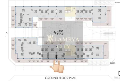 Shop - Studio - 1 Bathroom for sale in The Mornings - El Yasmeen - New Cairo City - Cairo