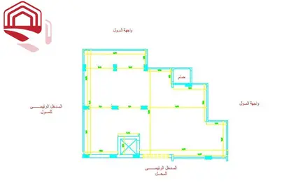 Shop - Studio - 2 Bathrooms for rent in The 1st Settlement - New Cairo City - Cairo
