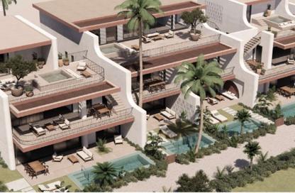 Chalet - 2 Bedrooms - 3 Bathrooms for sale in Ramla Lakeside - Qesm Ad Dabaah - North Coast
