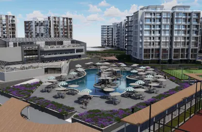 شاليه - 1 حمام للبيع في داون تاون مارينا - العلمين - الساحل الشمالي