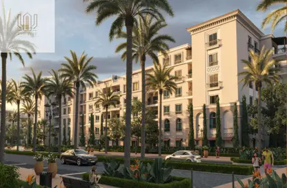 شقة - 2 غرف نوم - 2 حمامات للبيع في فيلدج ويست - كمبوندات الشيخ زايد - الشيخ زايد - الجيزة