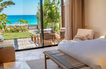 Chalet - 2 Bedrooms - 2 Bathrooms for sale in Ramla Lakeside - Qesm Ad Dabaah - North Coast