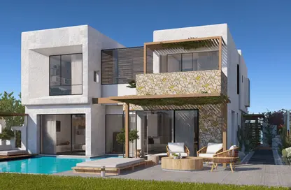 Chalet - 2 Bedrooms - 2 Bathrooms for sale in Al Masyaf - Ras Al Hekma - North Coast