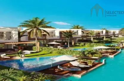 Chalet - 2 Bedrooms - 3 Bathrooms for sale in Hacienda Waters - Qesm Ad Dabaah - North Coast