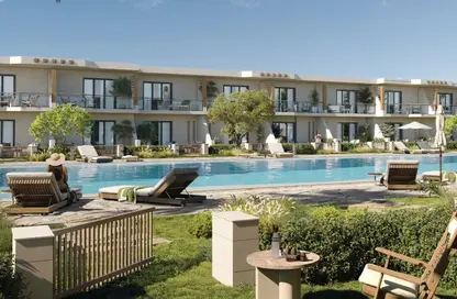 Chalet - 2 Bedrooms - 3 Bathrooms for sale in Direction White - Ras Al Hekma - North Coast