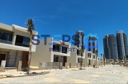 Villa - 4 Bedrooms - 4 Bathrooms for sale in Palm Hills New Alamein - New Alamein City - Al Alamein - North Coast Villa - 4 Bedrooms - 4 Bathrooms for sale in Palm Hills New Alamein - New Alamein City - Al Alamein - North Coast