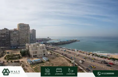شقة - 4 غرف نوم - 3 حمامات للبيع في زيزينيا - حي شرق - الاسكندرية