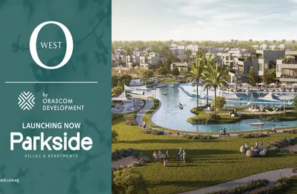 Apartment - 2 Bedrooms - 2 Bathrooms for sale in O West - 6 October Compounds - 6 October City - Giza