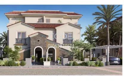 Villa - 5 Bedrooms - 4 Bathrooms for sale in Al Maqsad - New Capital Compounds - New Capital City - Cairo
