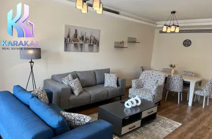Apartment - 2 Bedrooms - 2 Bathrooms for rent in Cairo Festival City - North Investors Area - New Cairo City - Cairo