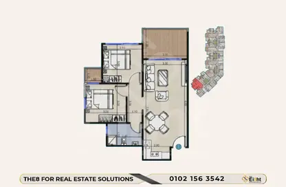 Chalet - 2 Bedrooms - 1 Bathroom for sale in Layana - Markaz Al Hamam - North Coast