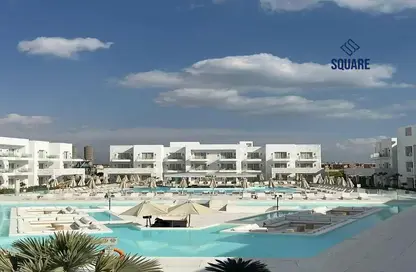 (بنتهاوس  (روف - 3 غرف نوم - 4 حمامات للبيع في ازها الساحل الشمالي - راس الحكمة - الساحل الشمالي