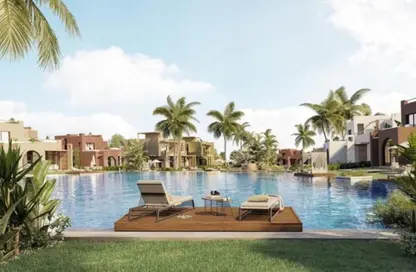 Chalet - 2 Bedrooms - 2 Bathrooms for sale in Mangroovy Residence - Al Gouna - Hurghada - Red Sea