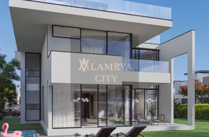 فيلا - 5 غرف نوم - 8 حمامات للبيع في اليكس ويست - كمبوندات الاسكندرية - الاسكندرية