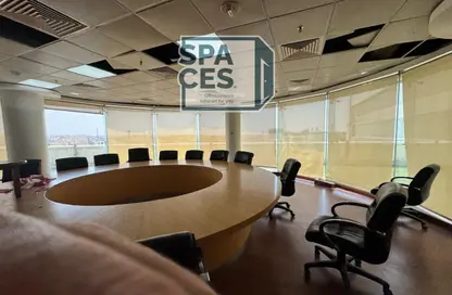 Office Space - Studio - 1 Bathroom for rent in Bank Center Street - South Teseen St. - The 5th Settlement - New Cairo City - Cairo