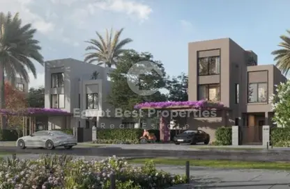 Townhouse - 3 Bedrooms - 3 Bathrooms for sale in O West - 6 October Compounds - 6 October City - Giza Townhouse - 3 Bedrooms - 3 Bathrooms for sale in O West - 6 October Compounds - 6 October City - Giza