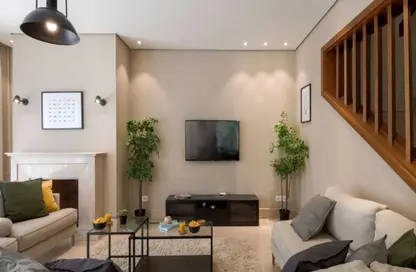 Twin House - 4 Bedrooms - 4 Bathrooms for rent in Cairo Festival City - North Investors Area - New Cairo City - Cairo