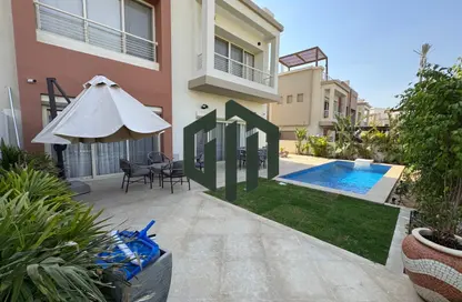 Twin House - 4 Bedrooms - 4 Bathrooms for rent in Cairo Festival City - North Investors Area - New Cairo City - Cairo