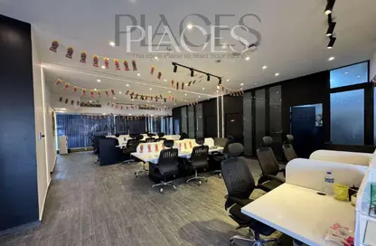 Office Space - Studio - 3 Bathrooms for rent in V90 - North Teseen St. - The 5th Settlement - New Cairo City - Cairo