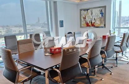 مساحات مكتبية - استوديو - 2 حمامات للايجار في شارع مجمع البنوك - شارع التسعين الجنوبي - التجمع الخامس - مدينة القاهرة الجديدة - القاهرة