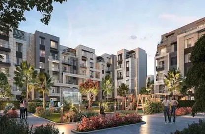 Apartment - 1 Bedroom - 1 Bathroom for sale in Badya Palm Hills - 6 October Compounds - 6 October City - Giza