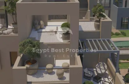 (بنتهاوس  (روف - 2 غرف نوم - 2 حمامات للبيع في مكادي اوراسكوم - مكادي - الغردقة - محافظة البحر الاحمر