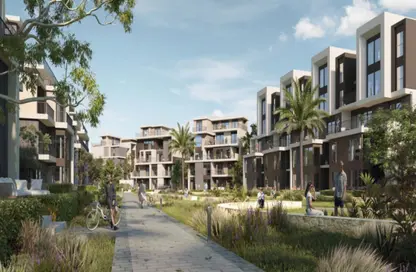 Twin House - 3 Bedrooms - 3 Bathrooms for sale in Solana - New Zayed City - Sheikh Zayed City - Giza