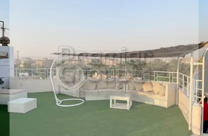 (بنتهاوس  (روف - 2 غرف نوم - 2 حمامات للايجار في سرايات المعادي - حي المعادي - القاهرة
